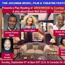 Jerome Bates and Stanley Wayne Mathis to Star in Virtual Play Reading Of GREENWOOD By