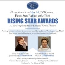 The Rehearsal Club to Present ANNUAL RISING STAR COMPETITION and Carol Burnett Tribut