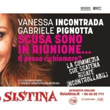 Previews: SCUSA SONO IN RIUNIONE ... TI POSSO RICHIAMARE al TEATRO SISTINA