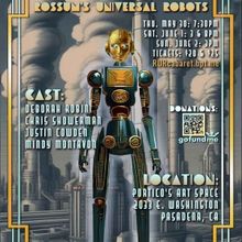 R.U.R. CABARET Opens This May at Porticos Art Space