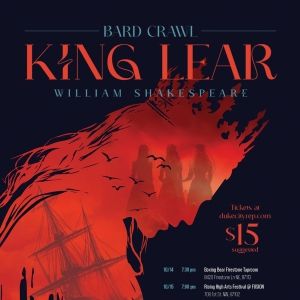Duke City Repertory Theatre to Present the Return of Bard Crawl This October With…