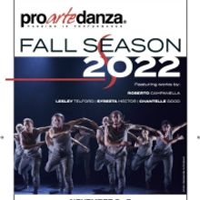 ProArteDanza Presents its Fall 2022 Season Performance at Fleck Dance Theatre