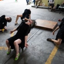 Presentan Coreografías Contemporáneas En Los Pasillos Del Mercado El Chorrito