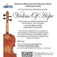 Chamber Players International to Present VIOLINS OF HOPE Concert Interview