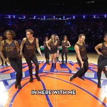 Video: Watch THE GREAT GATSBY Perform Halftime Show at Knicks Game