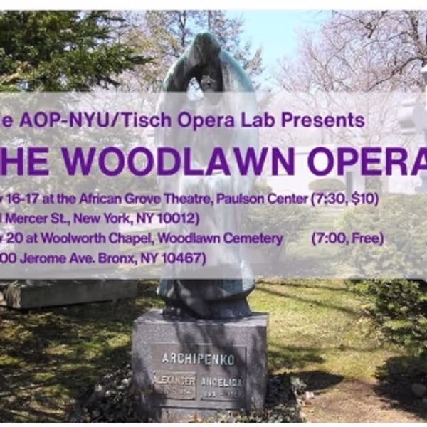 American Opera Projects/NYU Tisch Opera Labs to Present 10 Year Anniversary Performan Photo