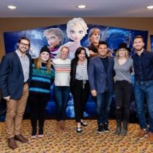 Photo Flash: Broadway Cast of Frozen Attended a Screening of Frozen 2