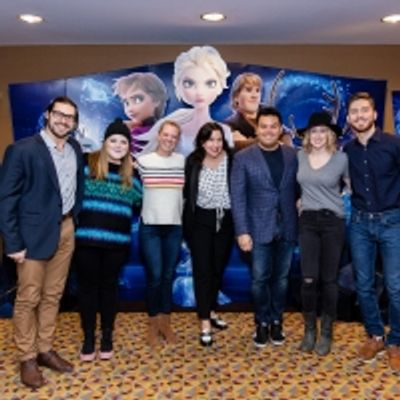 Photo Flash: Broadway Cast of Frozen Attended a Screening of Frozen 2