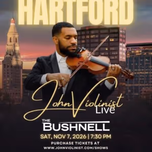 John Violinist to Perform at The Bushnell in November Video