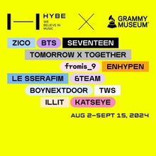 GRAMMY Museum Partners With HYBE For New Exhibit