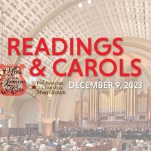 A Festive Night of Readings and Carols Comes to the Presbyterian Church in Morristown
