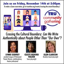 TRU to Present Crossing The Cultural Boundary: Can We Write Authentically About Peopl