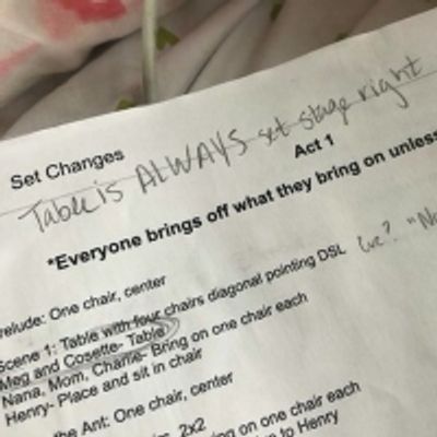 BWW Blog: Tired And In Tech Week