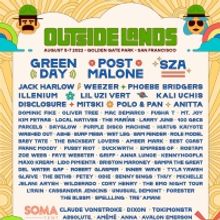 Green Day, Post Malone & SZA Lead Outside Lands Festical Line Up