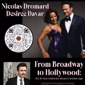 Nicolas Dromard and Desiree Davar to Make Feinstein's at the Nikko Debut with FROM…