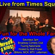 Improv 4 Kids Is Back In Times Square April 2021