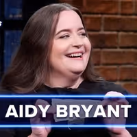 Video: Aidy Bryant Discusses Her Lifelong Love of Broadway on LATE NIGHT WITH SETH… Video