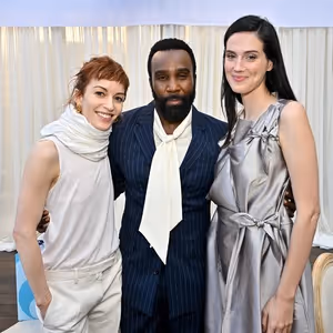 Photos: Tramell Tillman, Dwayne Johnson & More at Golden Globes First-Time Nominee…