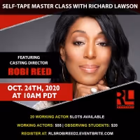 Veteran Casting Director Robi Reed Returns to The Richard Lawson Studios Master…
