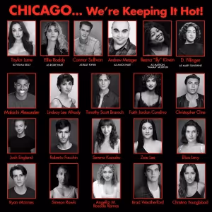 Ellie Roddy and Taylor Lane Will Lead CHICAGO National Tour