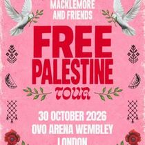 Macklemore to Launch FREE PALESTINE Tour Oct 26–30 in Dublin, Paris, London