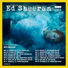 Ed Sheeran to Play Intimate Theatre Shows Ahead of ' – ' Album