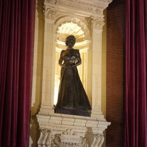 The King Unveils Statue of Queen Elizabeth II at the Royal Albert Hall