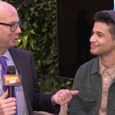 TV: Hangin' with Broadway's New Evan Hansen, Jordan Fisher!