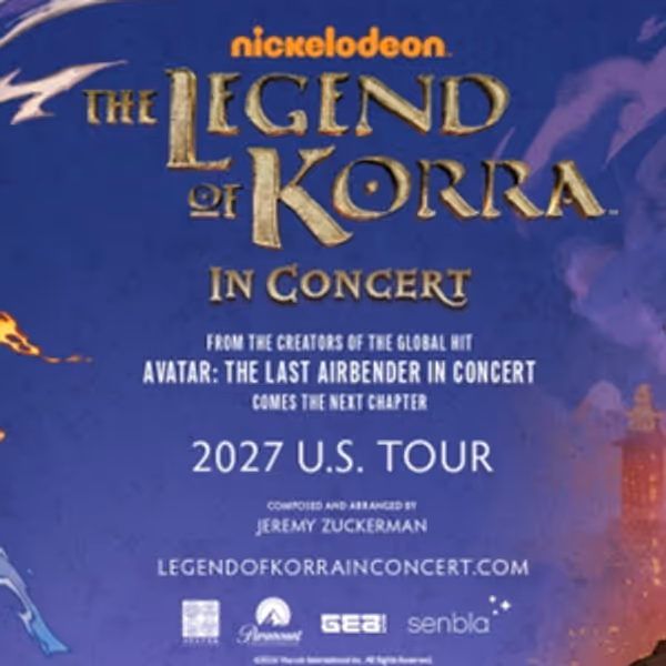 THE LEGEND OF KORRA in Concert is Coming to San Francisco’s Golden Gate Theatre Photo