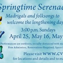 Colorado Vocal Arts Ensemble Presents SPRINGTIME SERENADES
