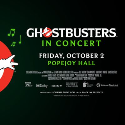GHOSTBUSTERS IN CONCERT to Play Popejoy Hall This October