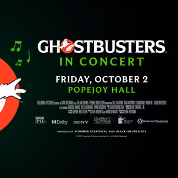 GHOSTBUSTERS IN CONCERT to Play Popejoy Hall This October Photo