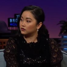 VIDEO: Lana Condor Talks Stalking David Beckham in a Supermarket on THE LATE LATE…