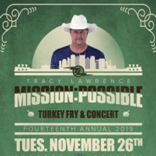 Tracy Lawrence Sets Date for Annual 'Mission:Possible Turkey Fry & Concert'