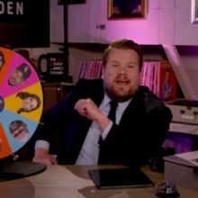 VIDEO: James Corden 'Checks In' On Michael Buble, Whitney Cummings