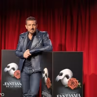 Photos: Antonio Banderas acude a las audiciones de EL FANTASMA DE LA ÓPERA