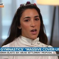 VIDEO: Aly Raisman Talks USA Gymnastics Settlement on TODAY SHOW