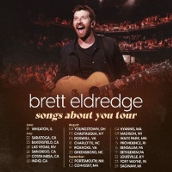 Brett Eldredge to Bring SONGS ABOUT YOU Tour to Overture Center for the Arts Photo