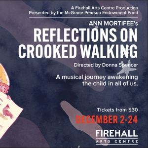 Firehall Arts Centre & The McGrane-Pearson Endowment Fund to Present Ann Mortifee's…