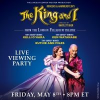 R&H Movie Night Returns With Lincoln Center Theater's THE KING AND I Starring Kelli…