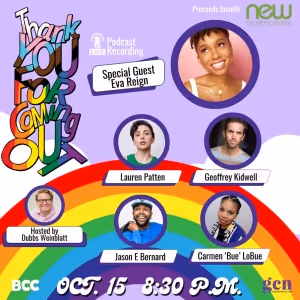 THANK YOU FOR COMING OUT Celebrates 5 Seasons With A Star-Studded Live Show, October…