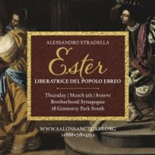 ESTER, LIBERATRICE DEL POPOLO EBREO to be Performed at Brotherhood Synagogue