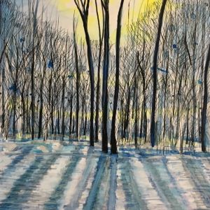 Paintings by Leigh Harder On Exhibit In the Jackson Gallery at Town Hall Theater…