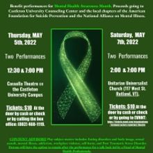 Vermont Actors' Repertory Theatre Presents Community Benefit For Mental Health Awaren