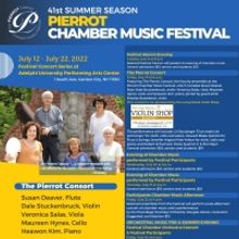 Pierrot Chamber Music Festival Announces Concert Series For 41st Summer Season at Ade