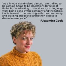 Ballet Rhode Island Welcomes Alexandra Cook As New Operations Director