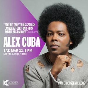 Alex Cuba to Perform at Kupferberg Center for the Arts at Queens College