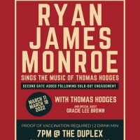 Ryan James Monroe adds Second Performance Date After Debut Solo Show Sold Out At THE…