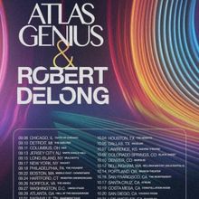 Atlas Genius and Robert DeLong to Embark on Co-Headline Tour