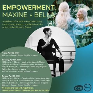 EMPOWERMENT: MAXINE & BELLA to be Presented at The Lankershim Arts Center